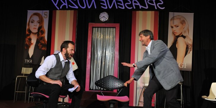 Vstupenka na Splašené nůžky Detektivní komedie Paula Pörtnera v Divadle Pluto