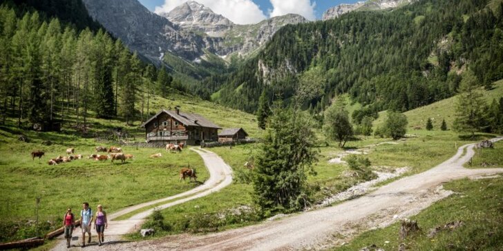 Podzim v rakouských Alpách až pro 8 osob
