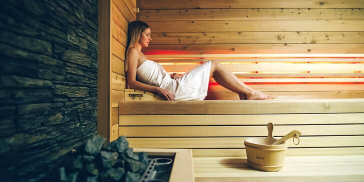 Vstup do veřejného či privátního wellness až pro 4 osoby: vířivka, sauna i prosecco