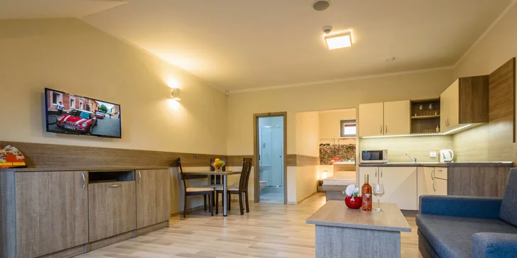 Apartmány v Bešeňové: slevy do aquaparků, slevové karty i možnost snídaně