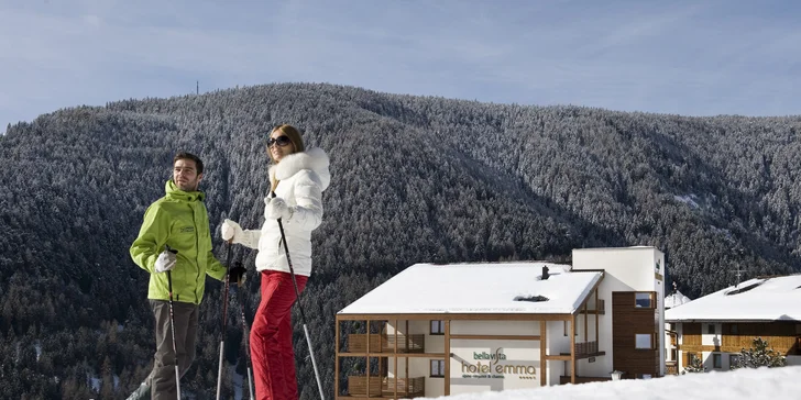 Užijte si italské Alpy: luxusní pobyt s polopenzí, wellness i bazénem