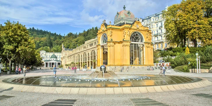 Ozdravný pobyt centru Mariánek: snídaně či polopenze, bazén i procedury
