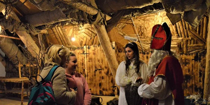 Hurá za Mikulášem a čerty: celodenní mikulášský program v Pekle Čertovina vč. nadílky
