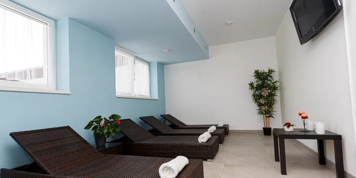 Dokonalý relax ve dvou: 1,5 hod. privátního wellness i se sklenkou vína