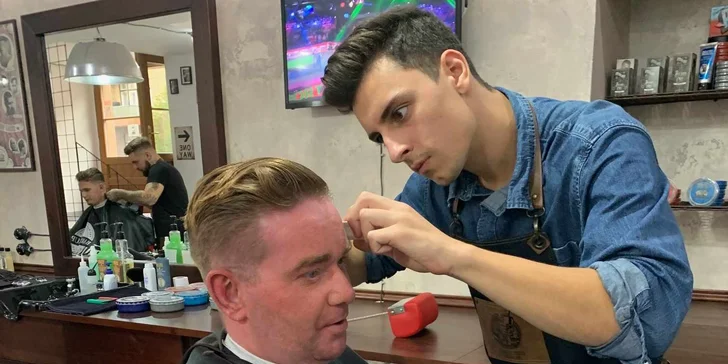 Pro pány: základní střih, péče o vousy a vlasy i kompletní balíček v barbershopu