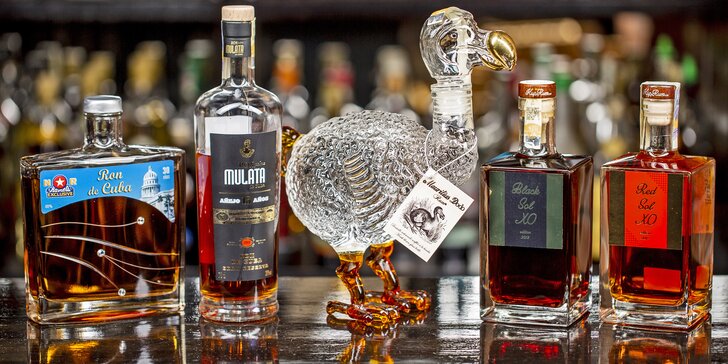 Degustace prvotřídních rumů pro dva ve VIP klubu restaurace Havana