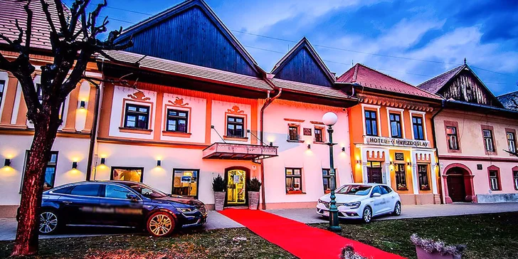Historické centrum Kežmarku: pobyt v boutique hotelu s polopenzí a wellness