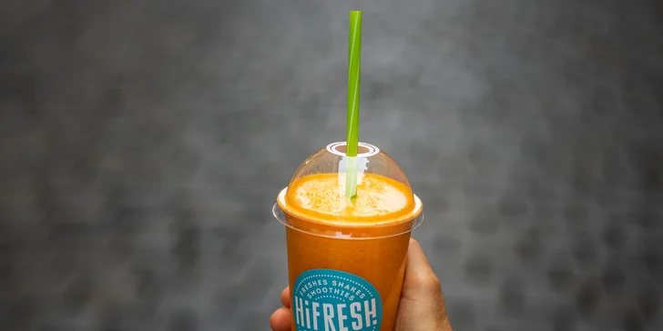 Dárkové vouchery do fresh bistra: čerstvé šťávy, smoothie a zmrzlinové šejky