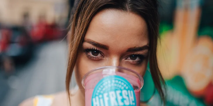 Dárkové vouchery do fresh bistra: čerstvé šťávy, smoothie a zmrzlinové šejky