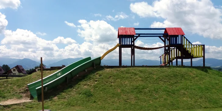 Parádní dovolená na Slovensku: plně vybavená chata u Liptovské Mary až pro 8 osob