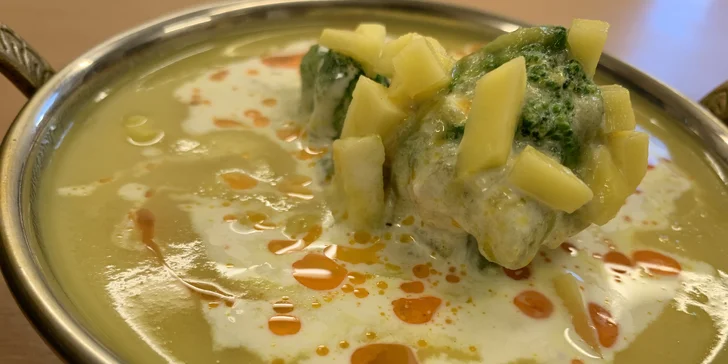 Skvělá indická hostina: 3chodové menu podle výběru pro 2 osoby