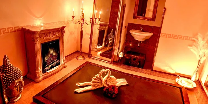 Luxusní odpočinek v privátním wellness na Vinohradech: bazén, vířivka, sauna i tantra masáž