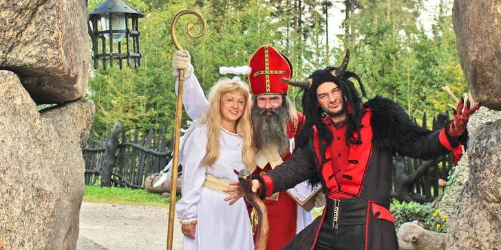 Hurá za Mikulášem a čerty: celodenní mikulášský program v Pekle Čertovina vč. nadílky