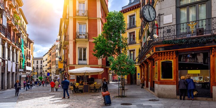 Letecký zájezd do Madridu a Toleda s ubytováním, průvodcem i se snídaní