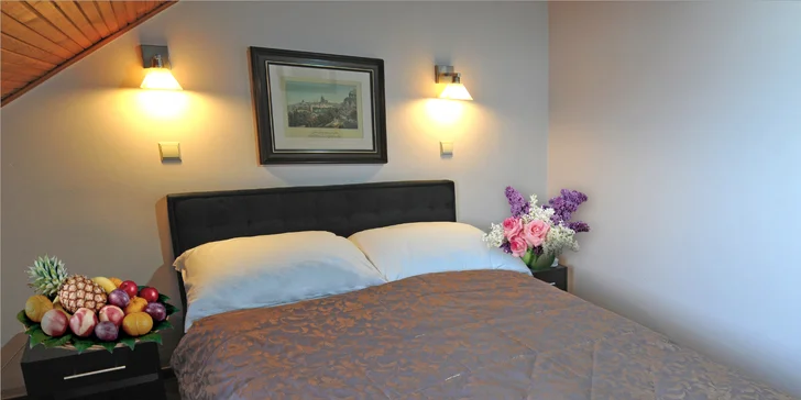 Hotel na Břevnově: pobyt se snídaní pro 2 osoby