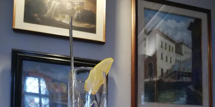 3chodové menu s humrem v luxusní restauraci v centru Brna