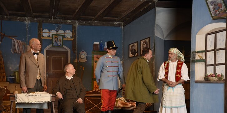 Vstupenky na Cimrmana: divadelní představení v angličtině v Žižkovském divadle