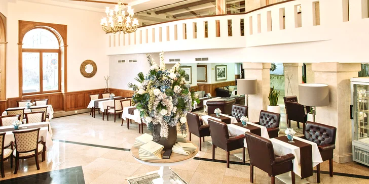 Víkend v elegantním hotelu v historické Nitře: privátní wellness i láhev vína