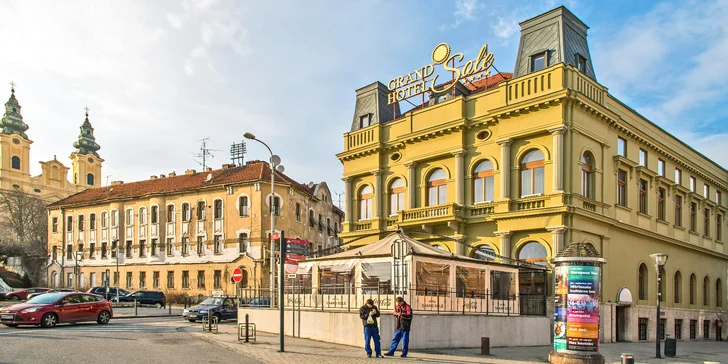 Elegantní hotel v historické Nitře: privátní wellness, snídaně i welcome drink