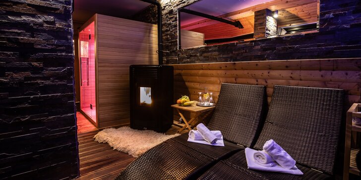Wellness relaxace v Moravském krasu: luxusní apartmány a polopenze