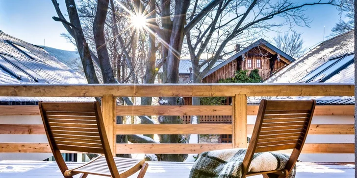 Krásy polských Krkonoš: hotel v bývalém hradu, polopenze, neomezený wellness i lyže