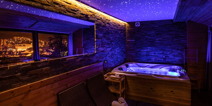 Relaxační pobyt pro dva v Moravském krasu: privátní wellness a polopenze