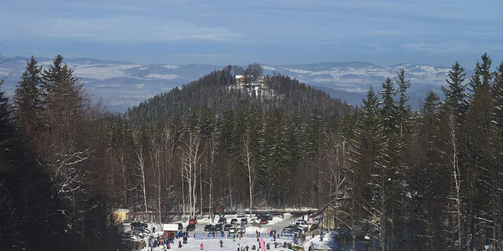 Krásy polských Krkonoš: hotel v bývalém hradu, polopenze, neomezený wellness i lyže