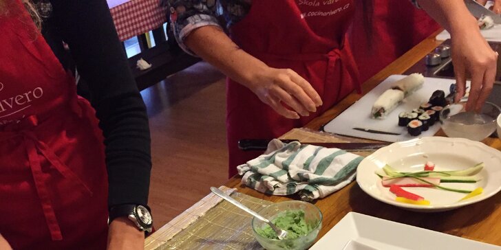 Rolování v rytmu Café Buddha: Kurz přípravy sushi pro pokročilé