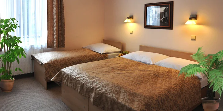 Hotel na Břevnově: pobyt se snídaní pro 2 osoby