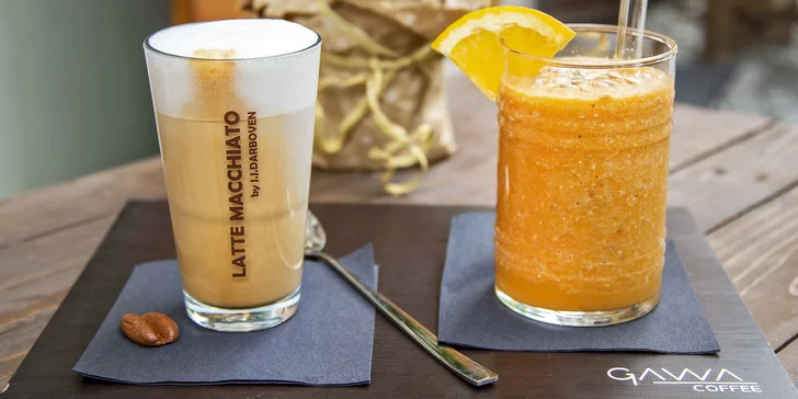 Přivítejte podzim: smoothie a káva nebo čaj podle výběru
