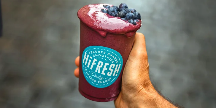 Dárkové vouchery do fresh bistra: čerstvé šťávy, smoothie a zmrzlinové šejky
