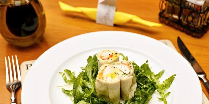 Pochutnejte si na italském menu: 3 chody pro 1 či 2 osoby u Staroměstského náměstí