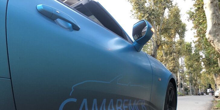 Jízda v Chevroletu Camaro Convertible: spolujízda, řízení i zapůjčení