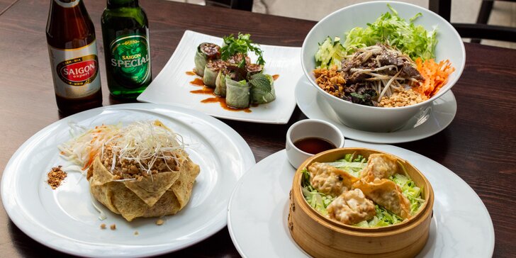 Otevřený voucher v hodnotě 250 nebo 500 Kč do asijské restaurace Enjoy Asian Cuisine v centru