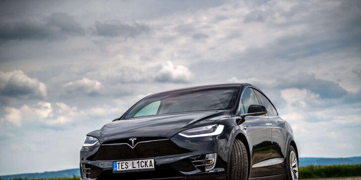 Jízda do budoucnosti v luxusním elektromobilu Tesla Model S, 3 nebo X