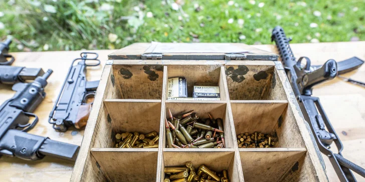 Dobrodružství na střelnici: 13 balíčků včetně dětského, až 20 zbraní