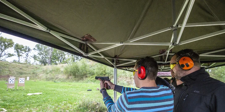 Dobrodružství na střelnici: 13 balíčků včetně dětského, až 20 zbraní