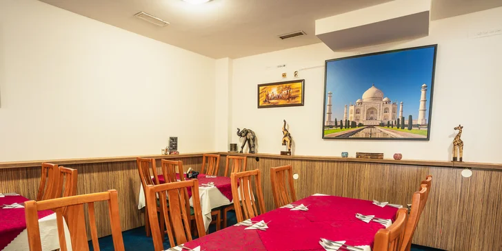 Indická hostina pro pár: menu podle vašeho výběru a lassi nebo víno