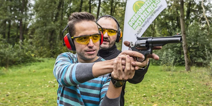 Dobrodružství na střelnici: 13 balíčků včetně dětského, až 20 zbraní