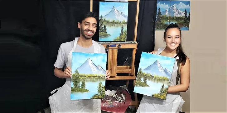 Více než klasická olejomalba: Kurz olejomalby ®Bob Ross pro začátečníky
