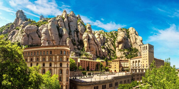 Jarní Barcelona i hora Montserrat, 2 noci v hotelu s polopenzí a průvodcem