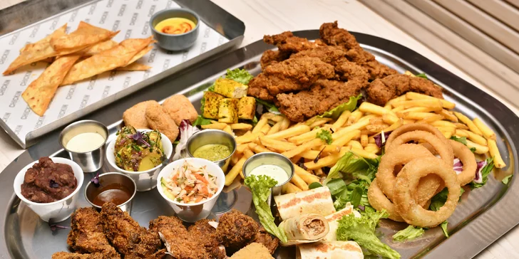 20% sleva do restaurace Chickin na Hradčanské: speciality z farmářských kuřat
