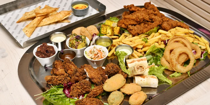 20% sleva do restaurace Chickin na Hradčanské: speciality z farmářských kuřat