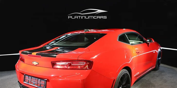 Zapůjčení nejnovějšího luxusního sporťáku Chevrolet Camaro na den nebo na víkend
