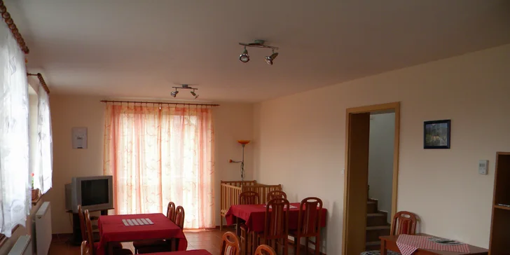 Dovolená v přírodě pro páry i pro rodiny u Slezské Harty na úpatí Jeseníků