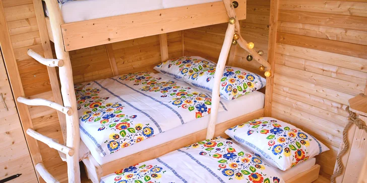 Pobyt u Ružomberoku v unikátním dřevěném domu na stromě až pro 5 osob
