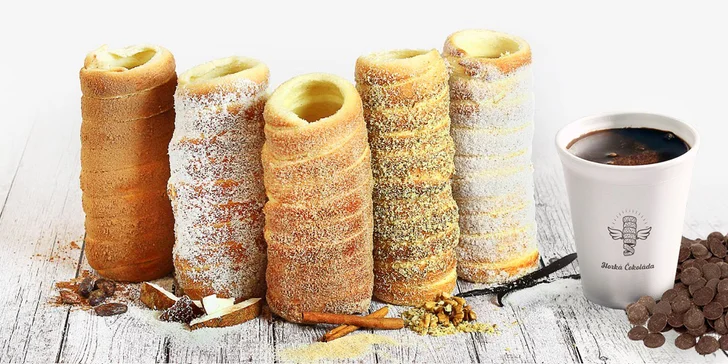 Božský trdelník: voňavá pochoutka v několika variantách i s horkou čokoládou