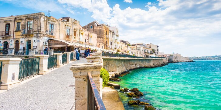 Zájezd na Sicílii, do Říma, Syrakus i na Capri s ubytováním a polopenzí