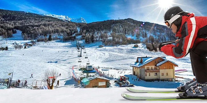 3999 Kč za pětidenní lyžařský zájezd do italských Alp! Středisko Ski Aprica, ubytování, polopenze, skipas a 50 km sjezdovek!
