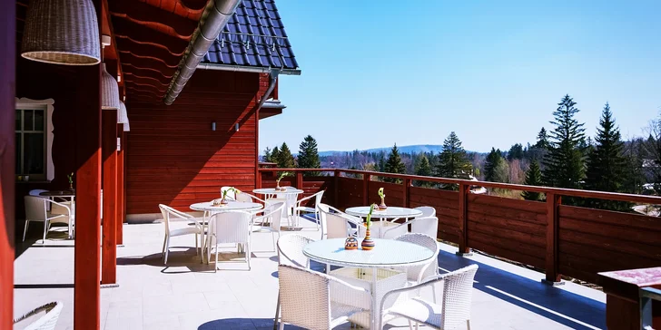Polské Krkonoše: dovolená v hotelu se snídaní, sauna i lyžování